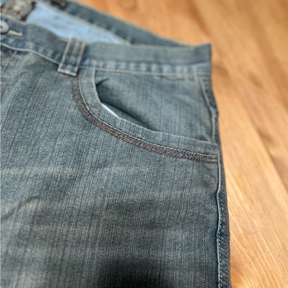 Vintage Jinzu denim shorts/jorts size 40. Inseam 15 inches - Picture 4 of 7